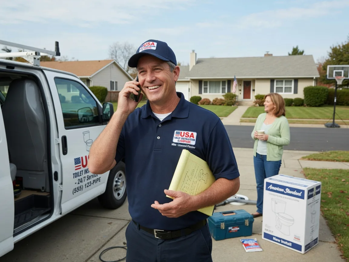 Toilet Installation Linwood, MI FAQs